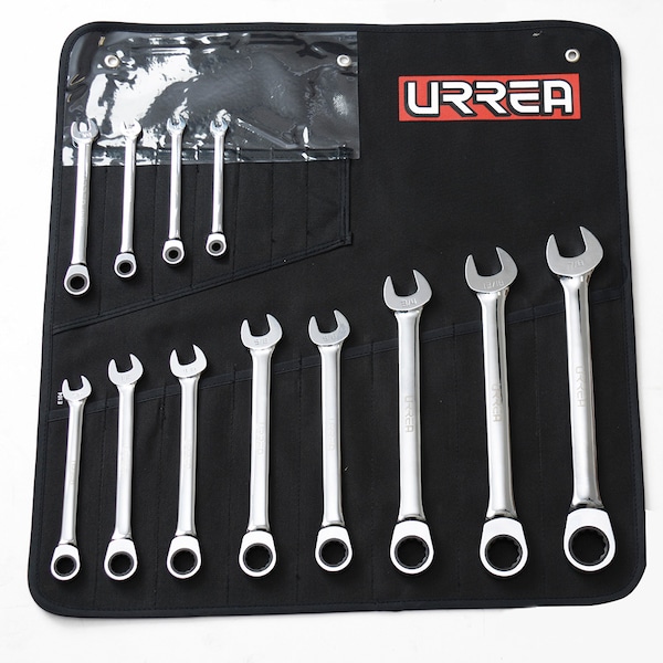 Combination Ratcheting Wrenches (set of 15 pieces) metric.